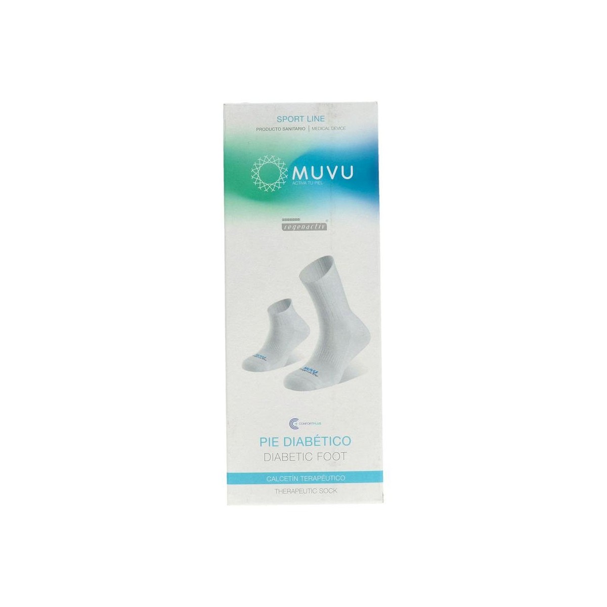 CALCETIN MILOS PIE DIABETICO BLANCO T/S 35-38