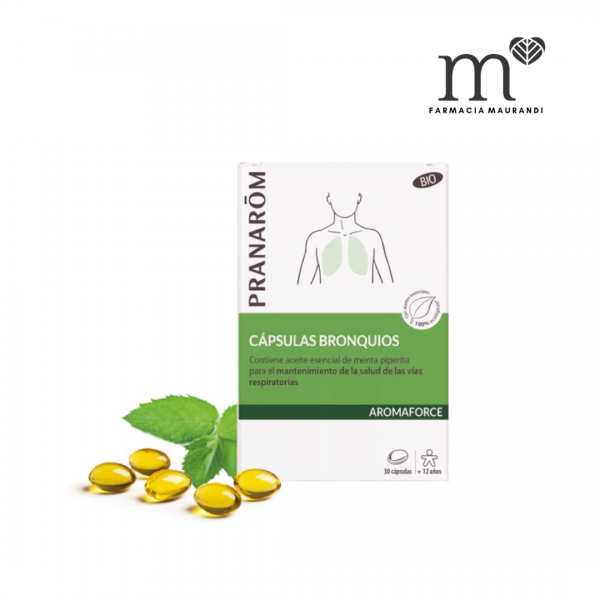 Pranarom Aromaforce Bronquios Eubiarom Bio 30 Caps