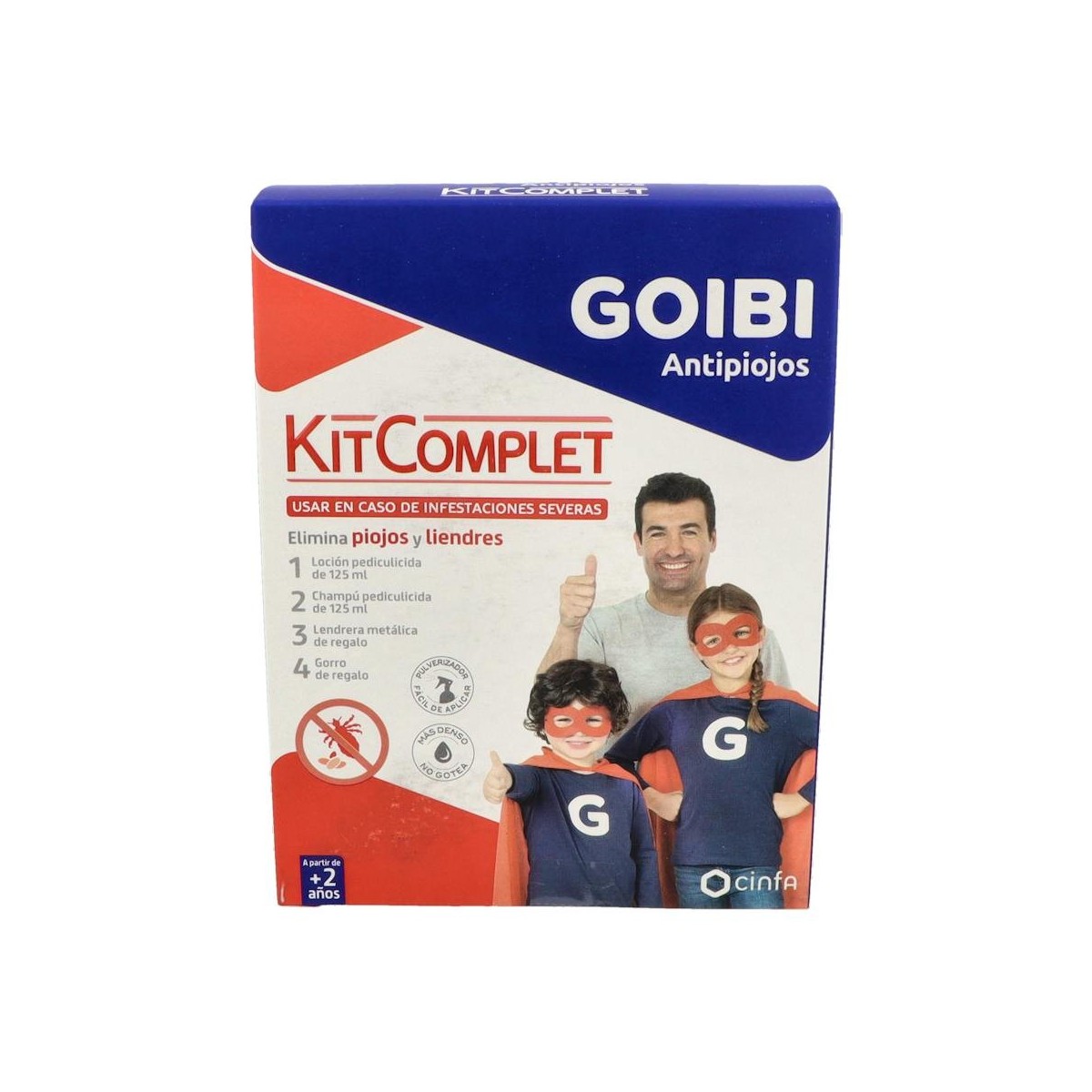 GOIBI ANTIPIOJOS ELIMINA CHAMPU+LOCION