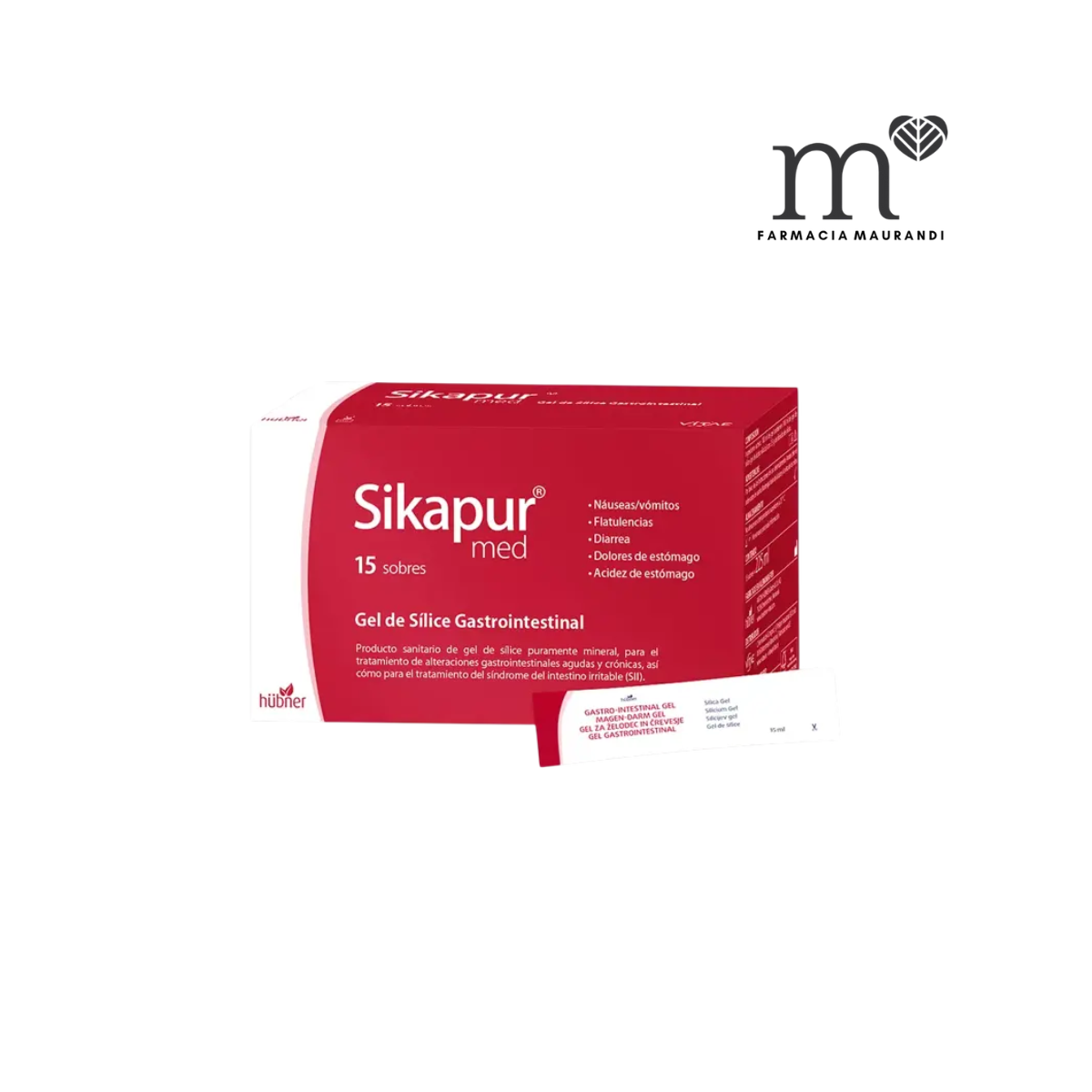 VITAE SIKAPUR MED GEL SÍLICE 15 STICKS 15 ML