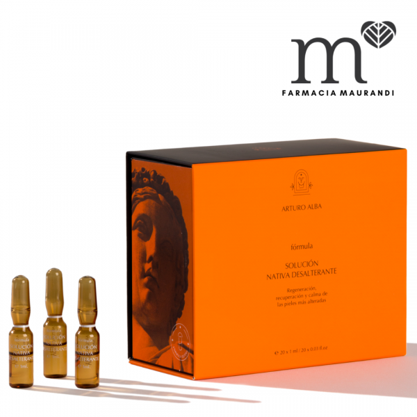 ARTURO ALBA SOLUCION NATIVA DESALTERANTE 20 AMP*1ML