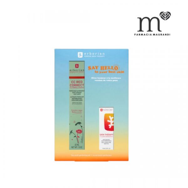 ERBORIAN COFRE MULTI-PERFECCIONADOR CC CORRECT + SKIN THERAPY SERUM