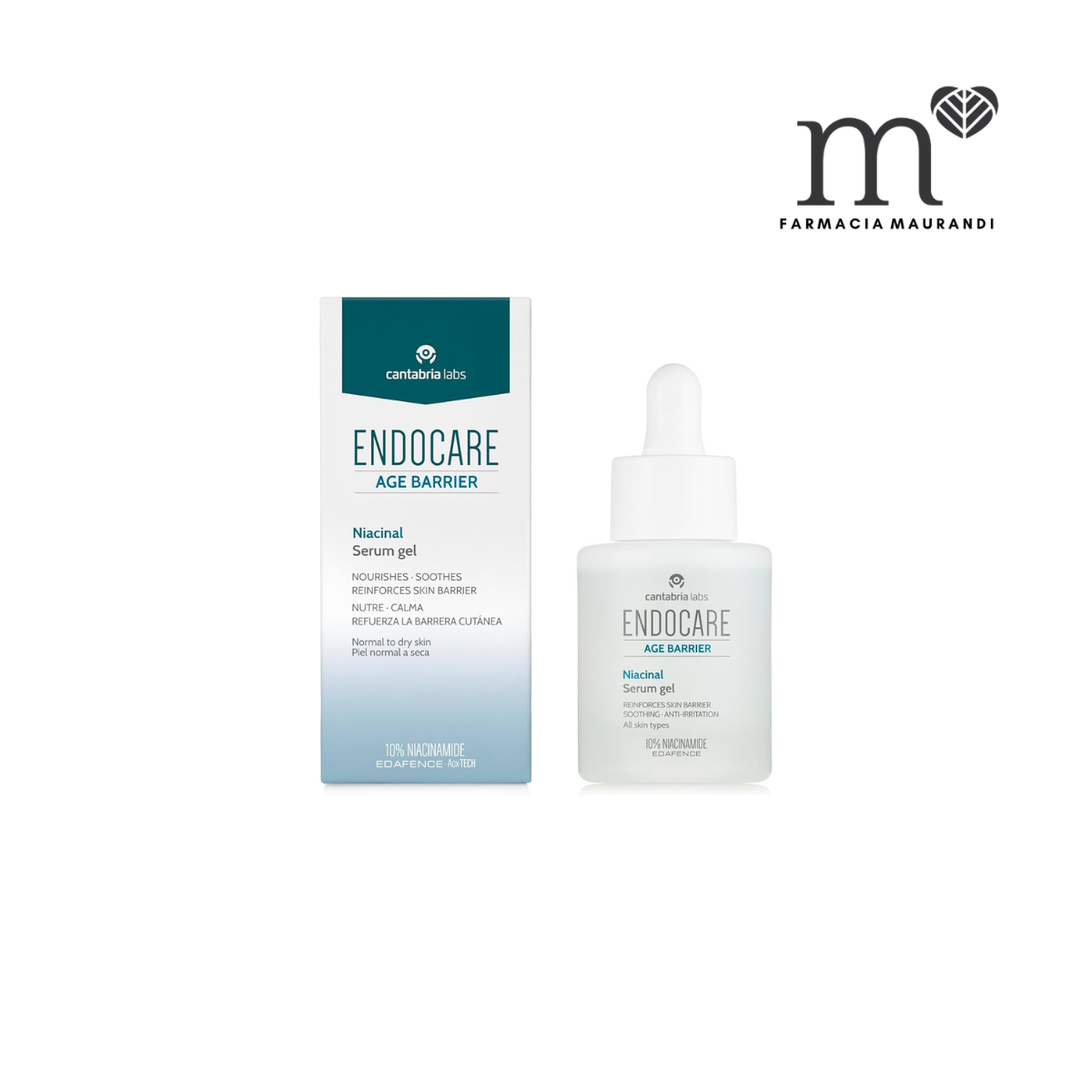 ENDOCARE AGE BARRIER NIACINAL SERUM GEL 30ML
