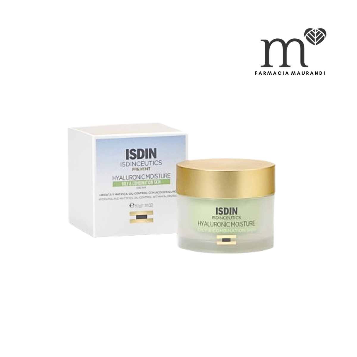 ISDINCEUTICS HYALURONIC MOISTURE OILY 50ML