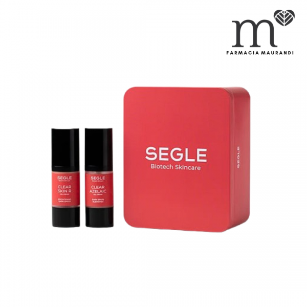 SEGLE PACK DESPIGMENTANTE CLEAR AZELAIC + SKIN R GEL CREMA