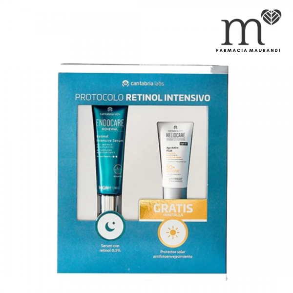 ENDOCARE RENEWAL PACK RETINOL 0,5% + AGE ACTIVE SPF50+