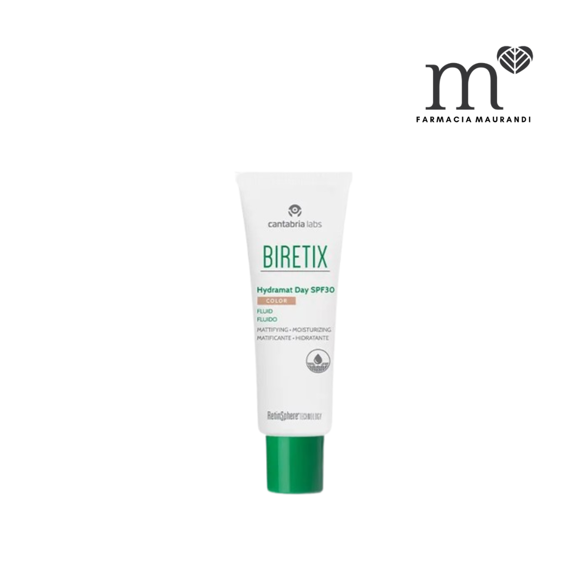 BIRETIX HYDRAMAT DAY CON COLOR SPF30 50ML