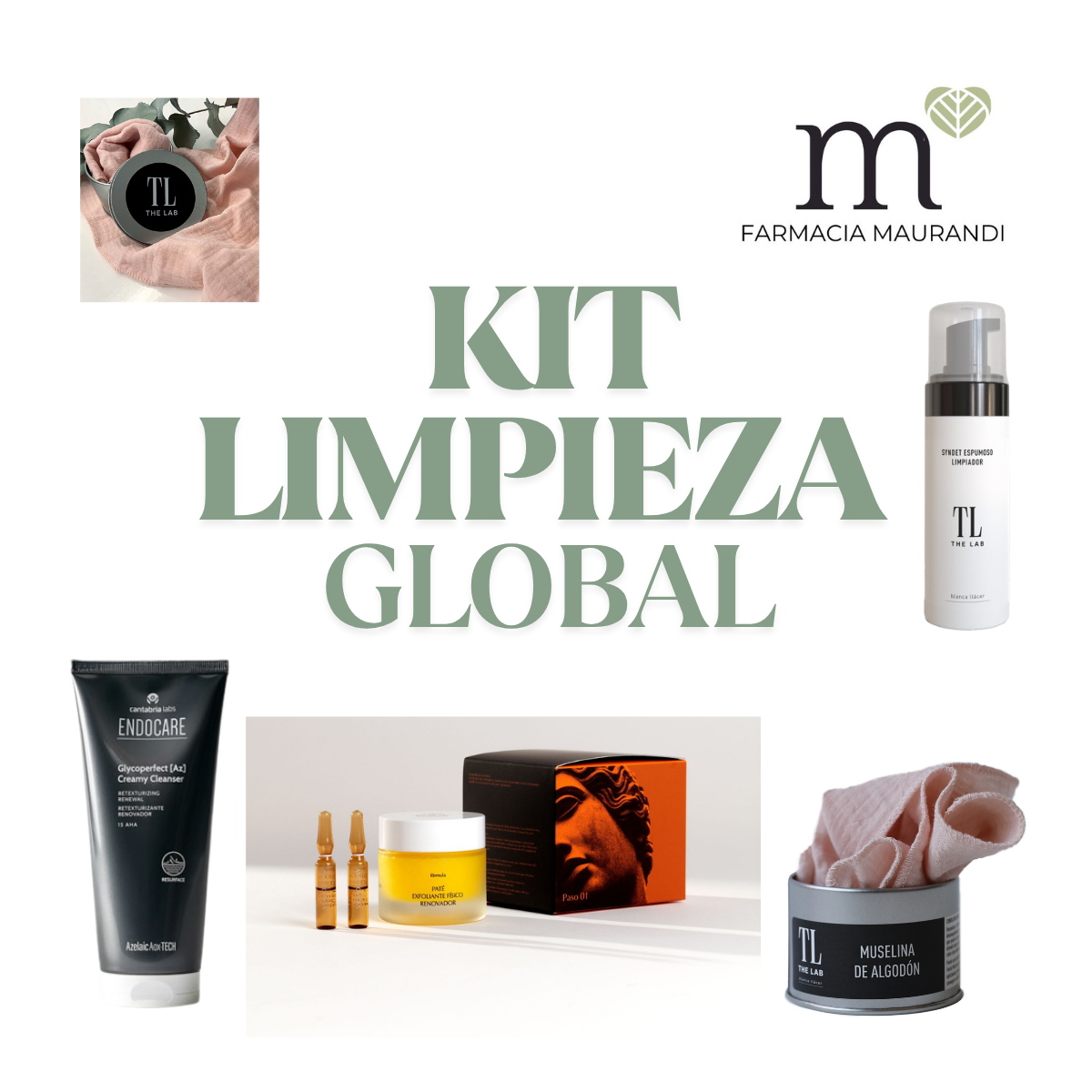 KIT LIMPIEZA GLOBAL, RUTINA GLOW