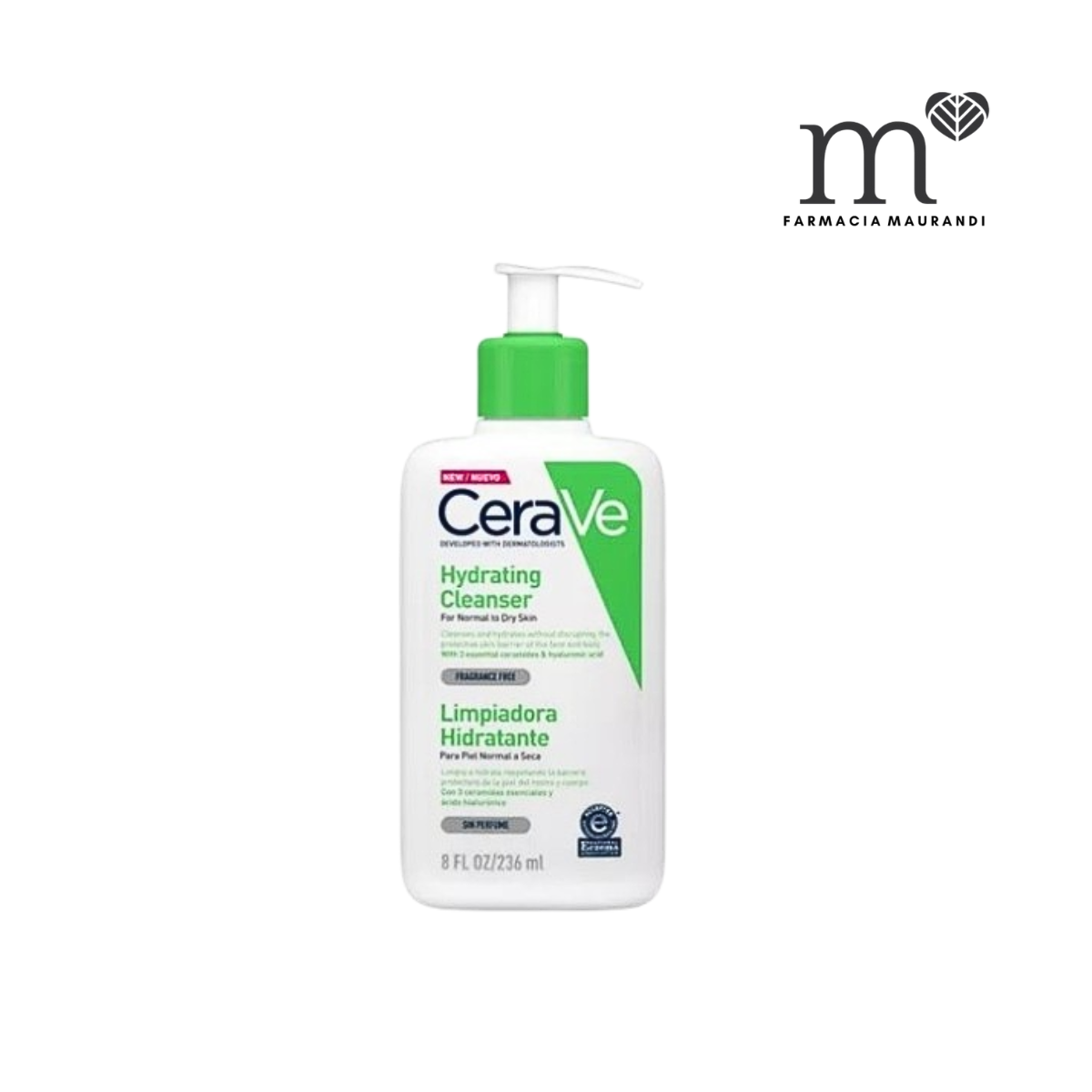 CERAVE LIMPIADORA HIDRATANTE 236ML