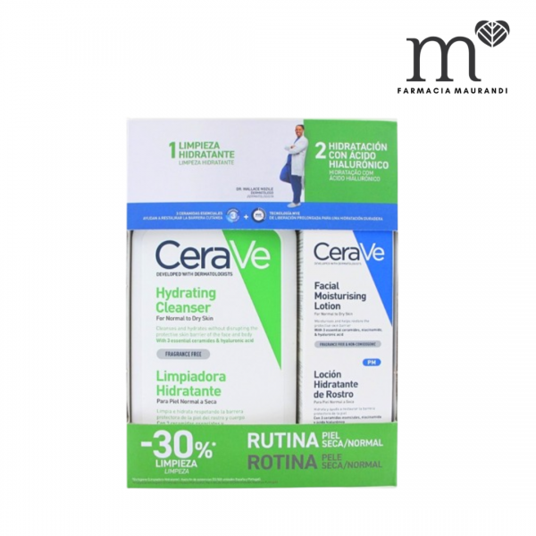 CERAVE PACK RUTINA PIEL NORMAL A SECA