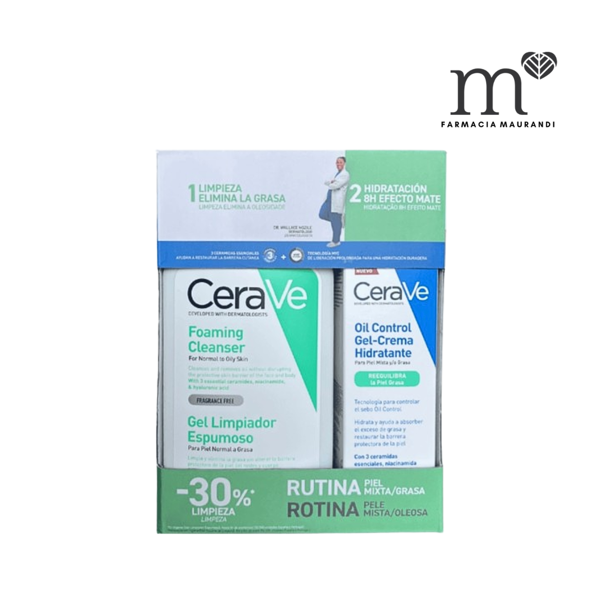 CERAVE PACK RUTINA PIEL MIXTA-GRASA