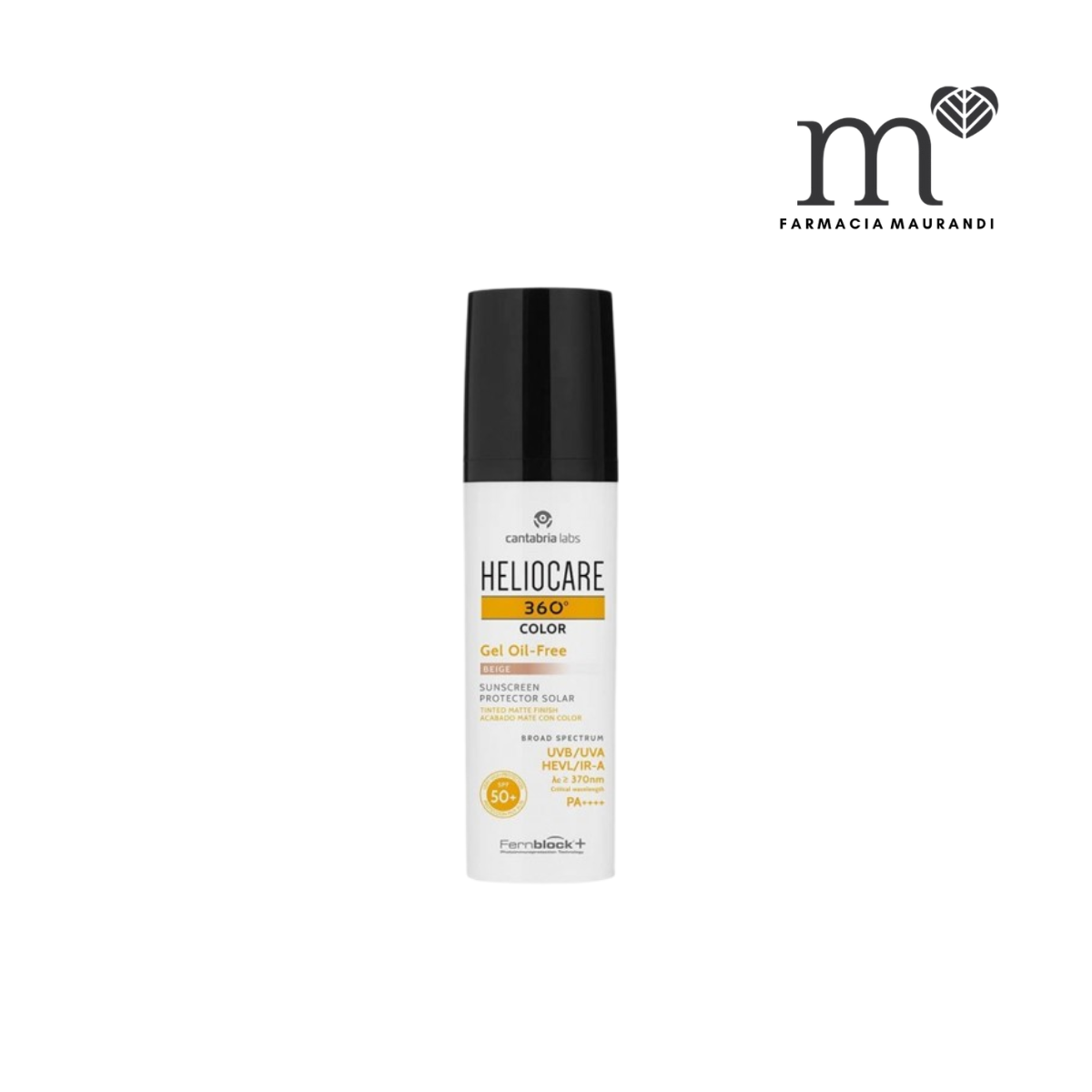 HELIOCARE 360º GEL OIL-FREE COLOR BEIGE SPF50+...