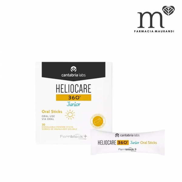 HELIOCARE 360° JUNIOR ORAL STICKS 20 SOBRES