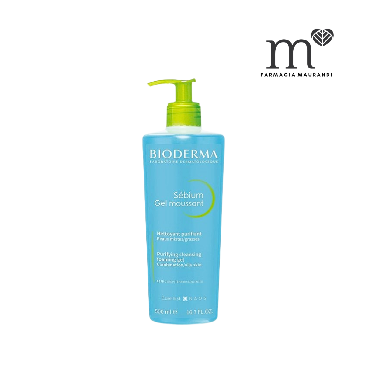 BIODERMA SEBIUM GEL MOUSSANT 500ML