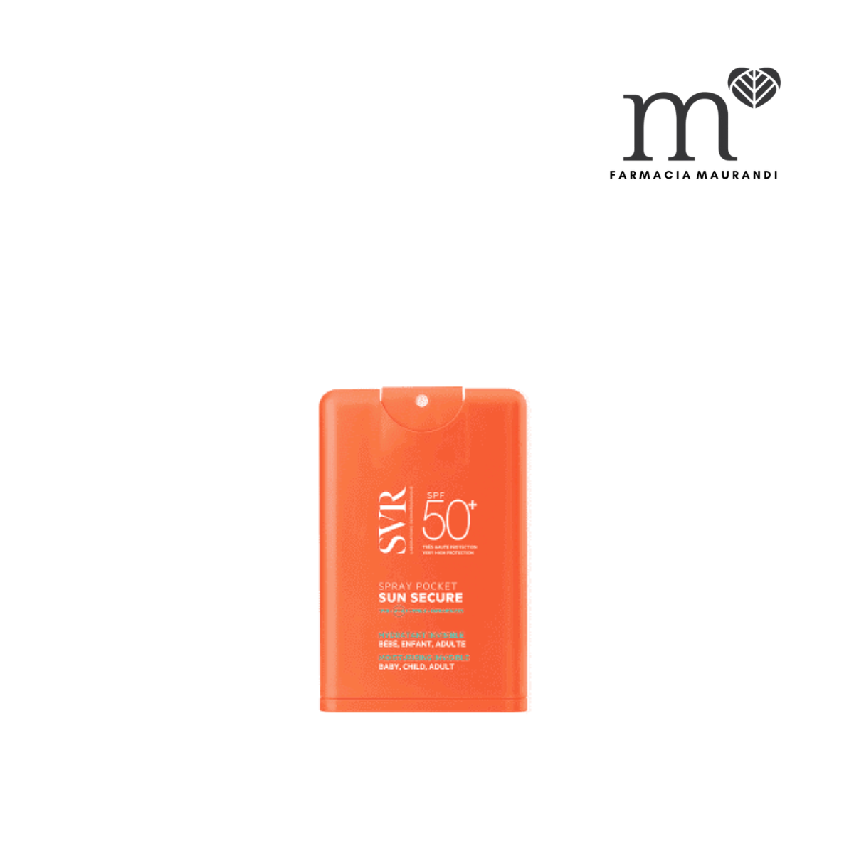 SVR SUN SECURE SPRAY POCKET SPF50+ 20ML