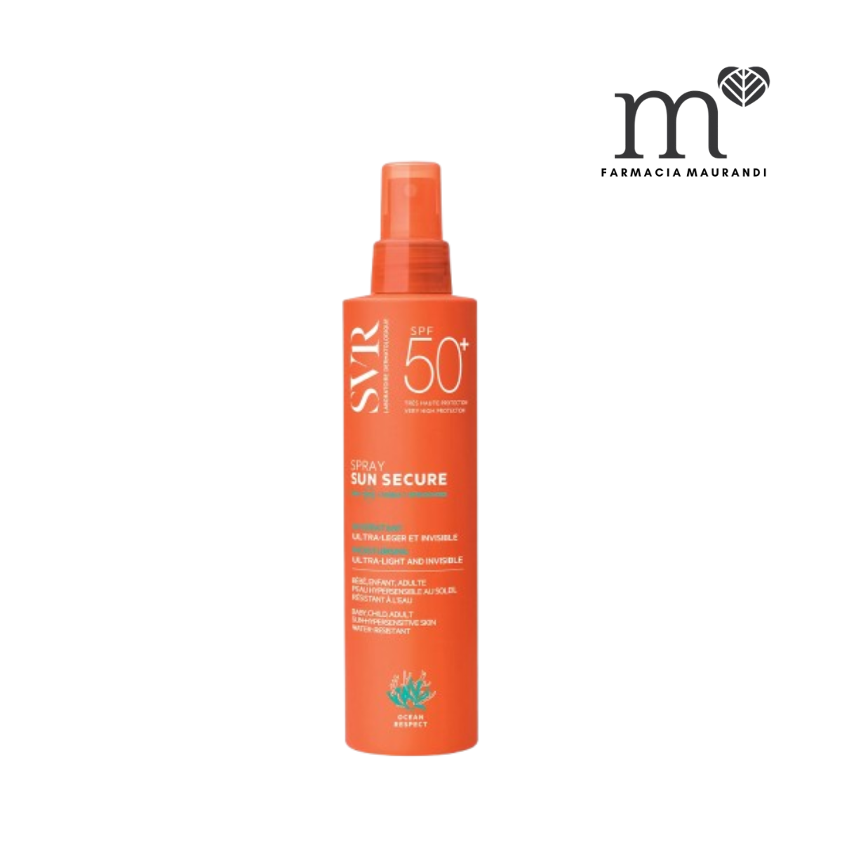 SVR SUN SECURE SPRAY SPF50+ 200ML
