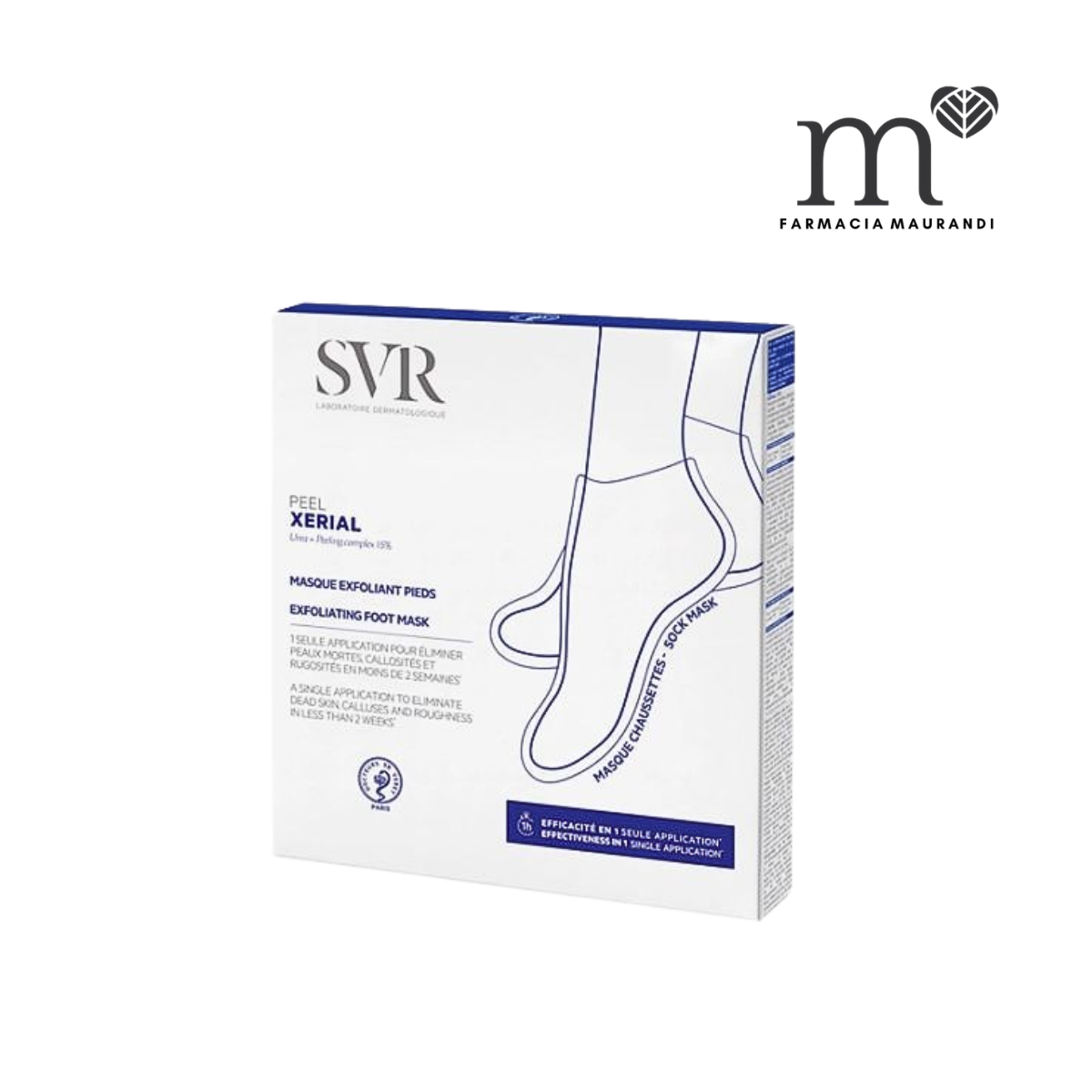 SVR XERIAL PEEL MASQUE PIEDS x1