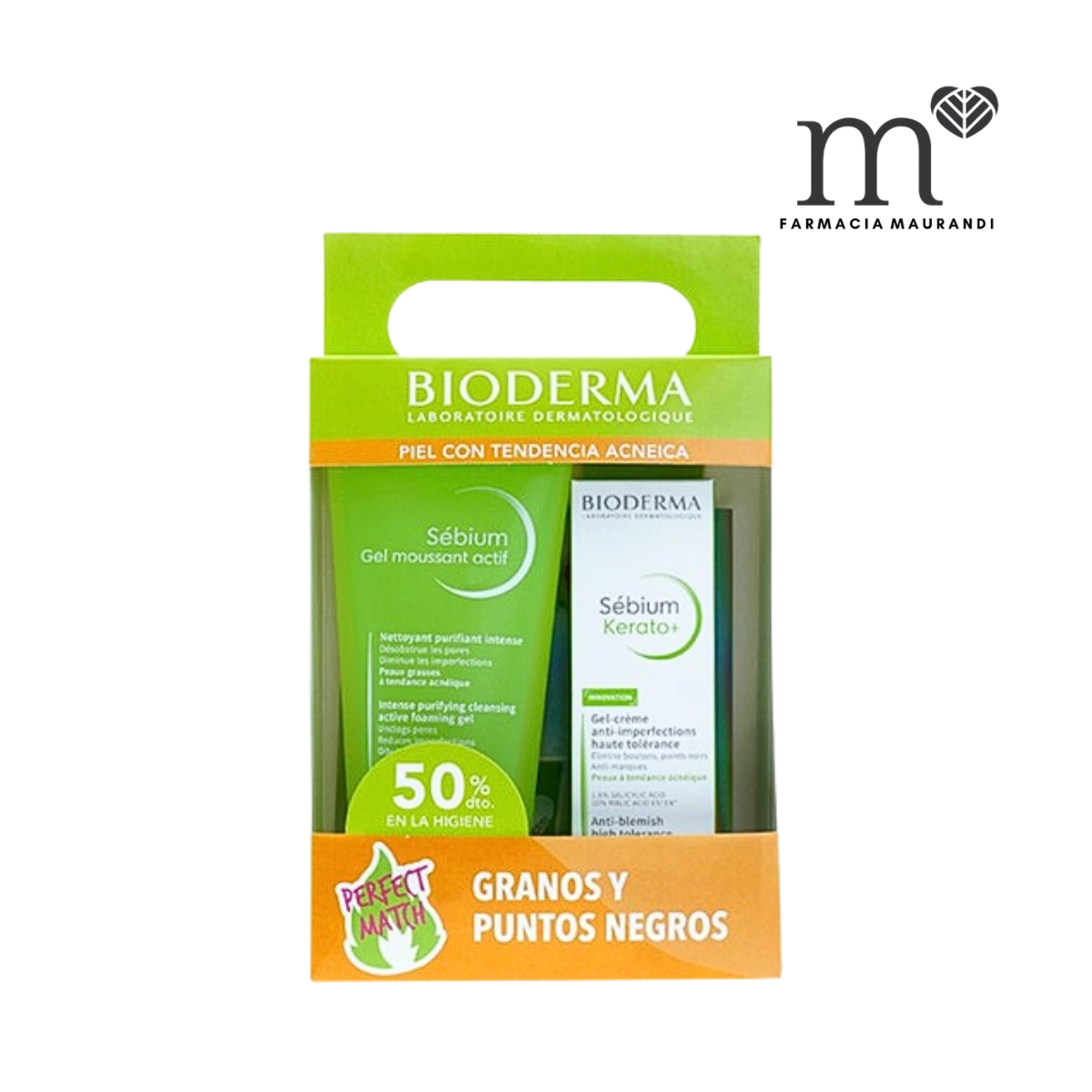BIODERMA SEBIUM PACK GRANOS Y PUNTOS NEGROS