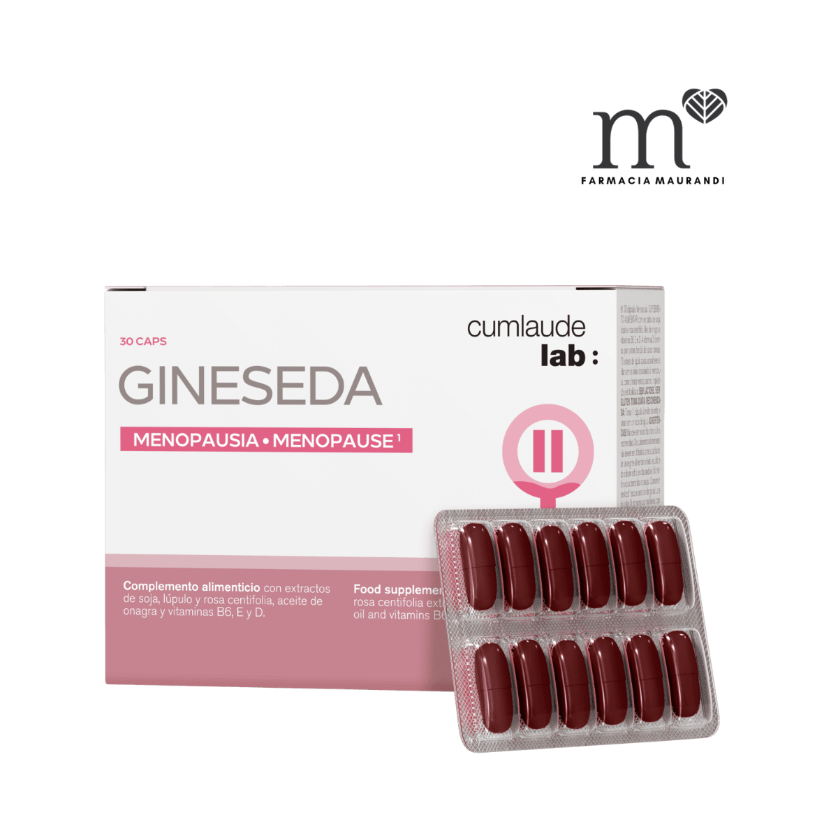 CUMLAUDE LAB GINESEDA 30 CAPSULAS