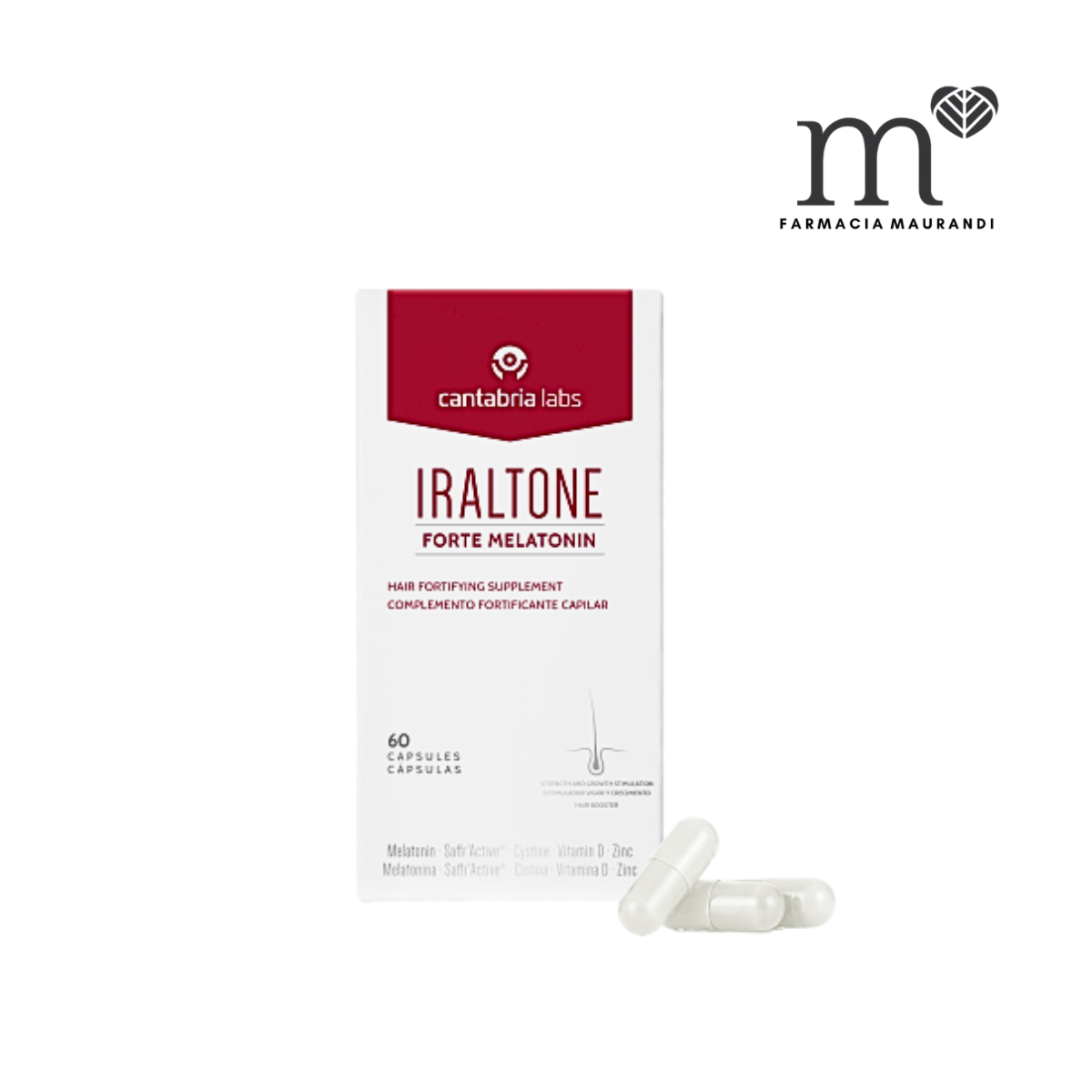 IRALTONE FORTE MELATONIN 60 CAPSULAS