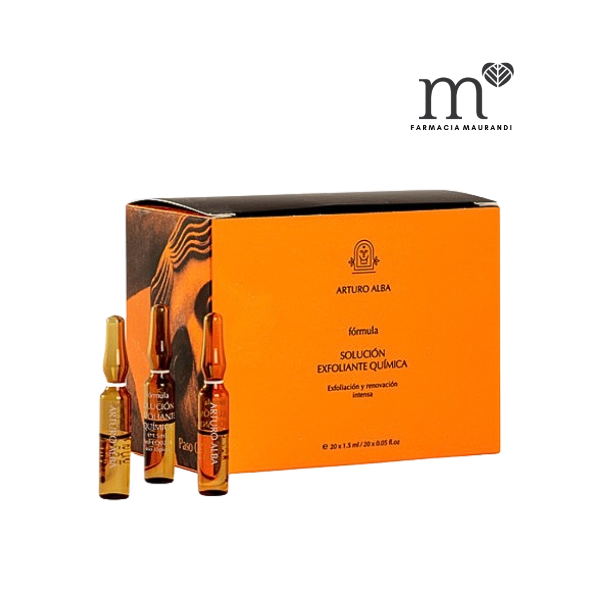 ARTURO ALBA SOLUCION EXFOLIANTE QUIMICA 20x1,5ML