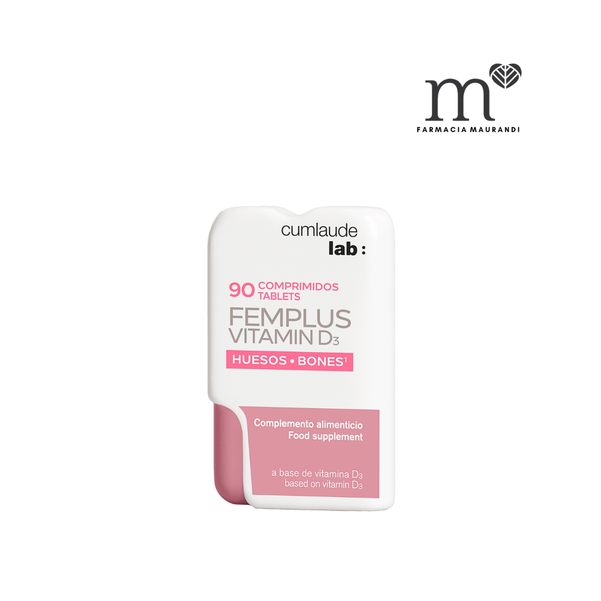 CUMLAUDE LAB FEMPLUS VITAMIN D3 90 COMPRIMIDOS