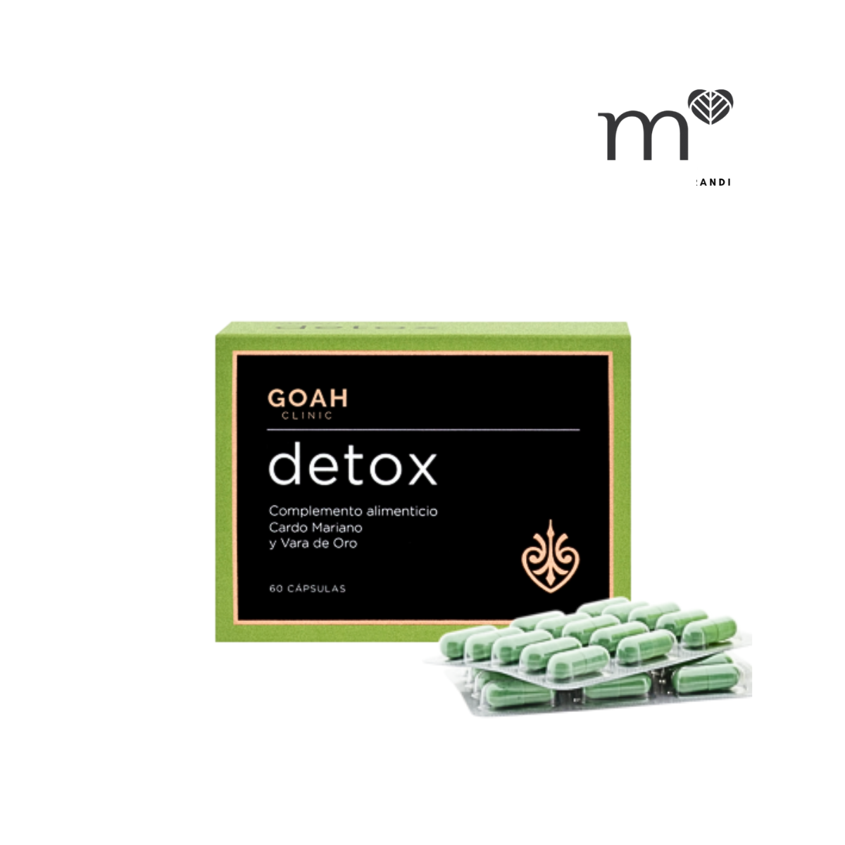 GOAH CLINIC DETOX 60 CAPSULAS
