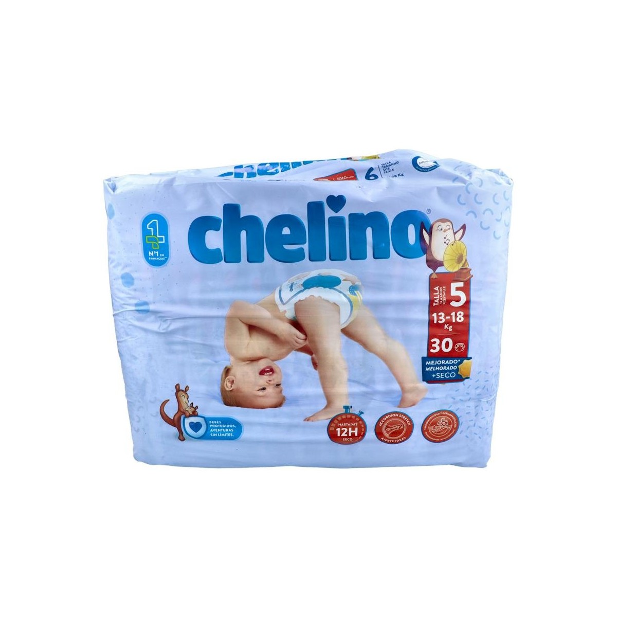 Pañal Inf Chelino Fahion&Love Pasitos 13-18 Kg...