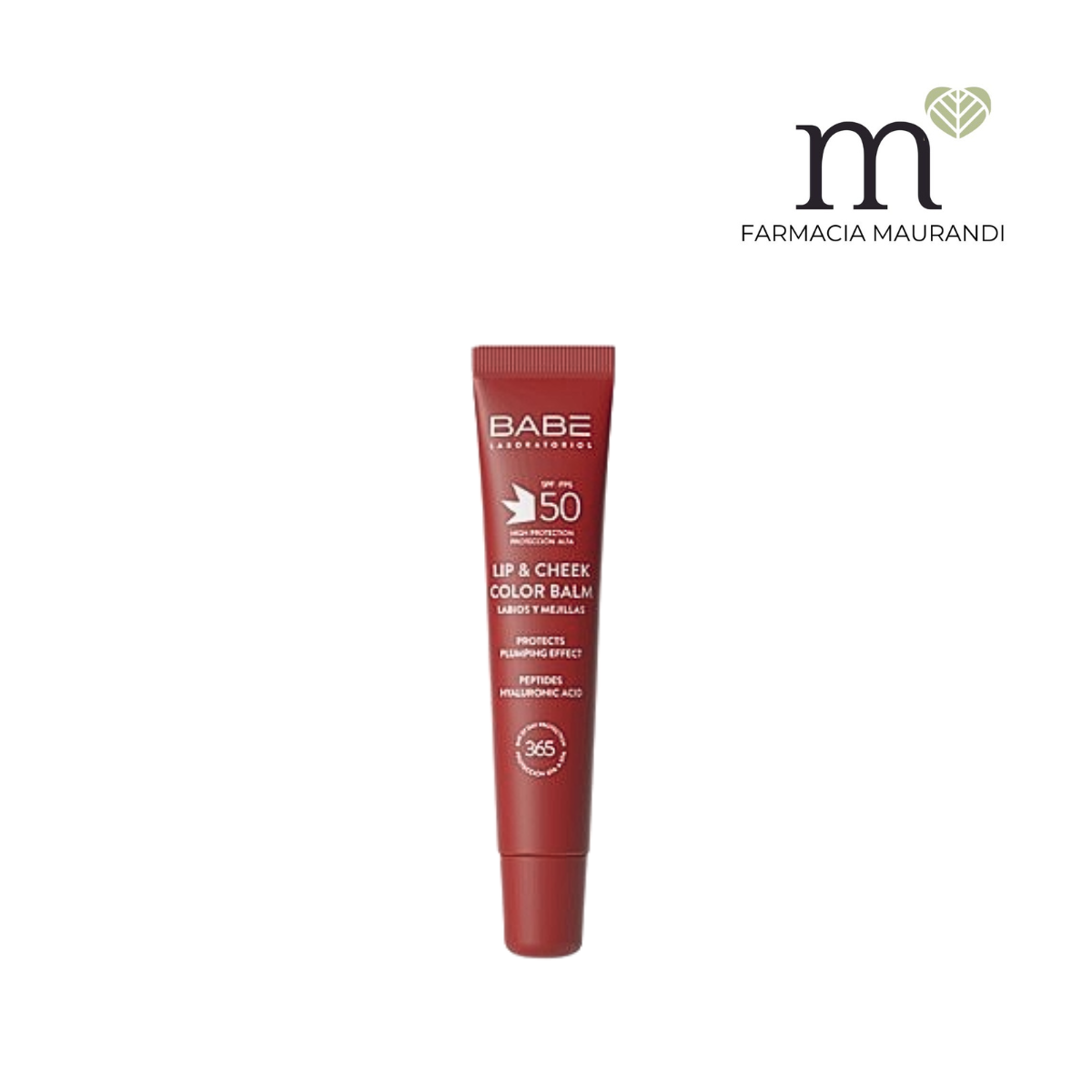 BABE LIP & CHEEK COLOR BALM CHERRY SPF50 20ML