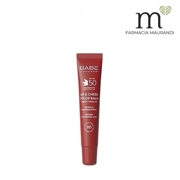 BABE LIP & CHEEK COLOR BALM CHERRY SPF50 20ML