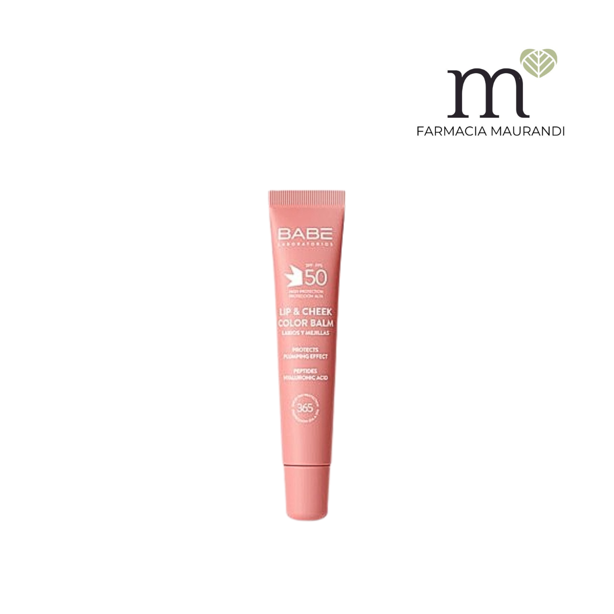 BABE LIP & CHEEK COLOR BALM ROSA SPF50 20ML