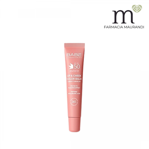 BABE LIP & CHEEK COLOR BALM ROSA SPF50 20ML