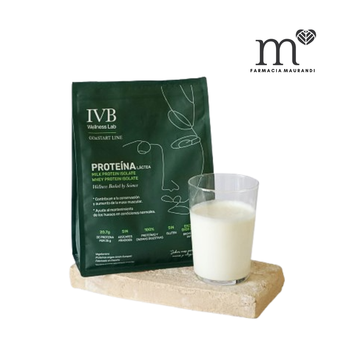 IVB GO&START PROTEÍNA LACTEA 500G
