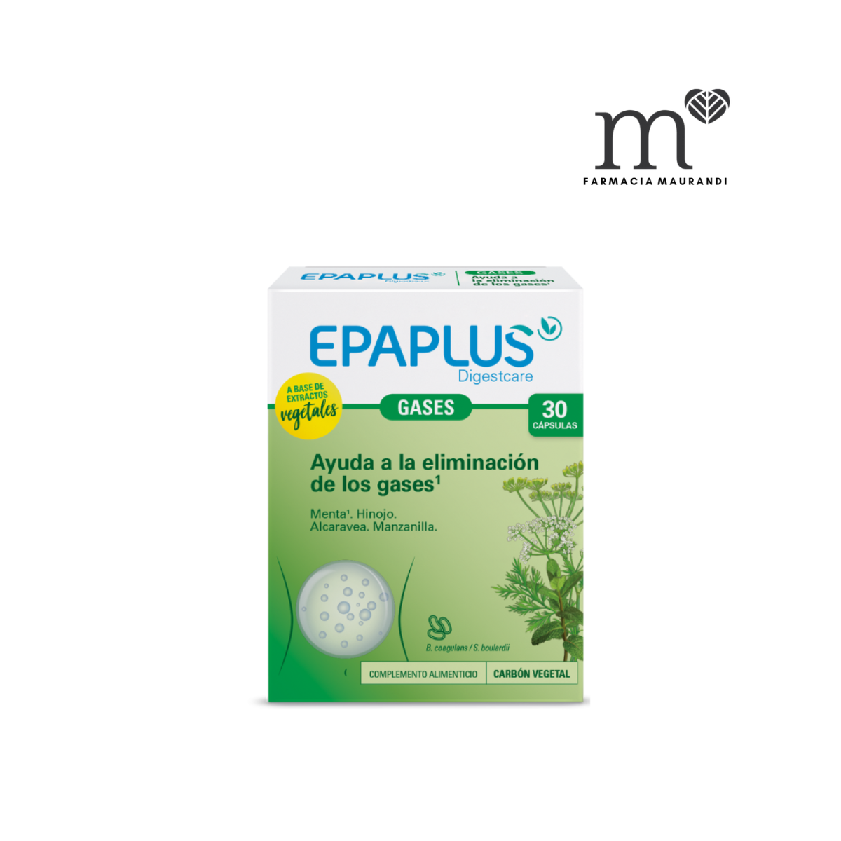 EPAPLUS DIGESTCARE GASES 30 COMPRIMIDOS