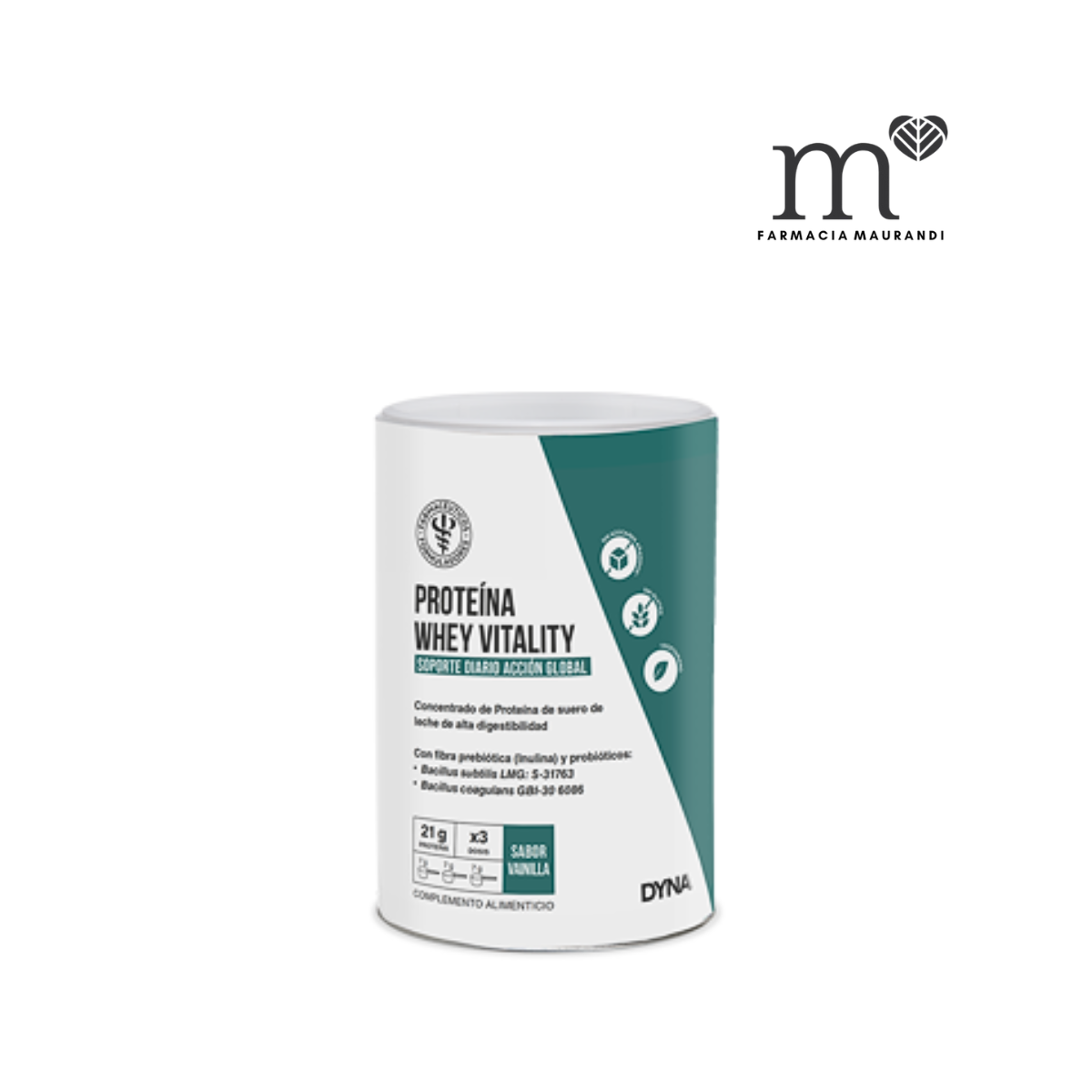 DYNA PROTEINA WHEY VITALITY VAINILLA 300G
