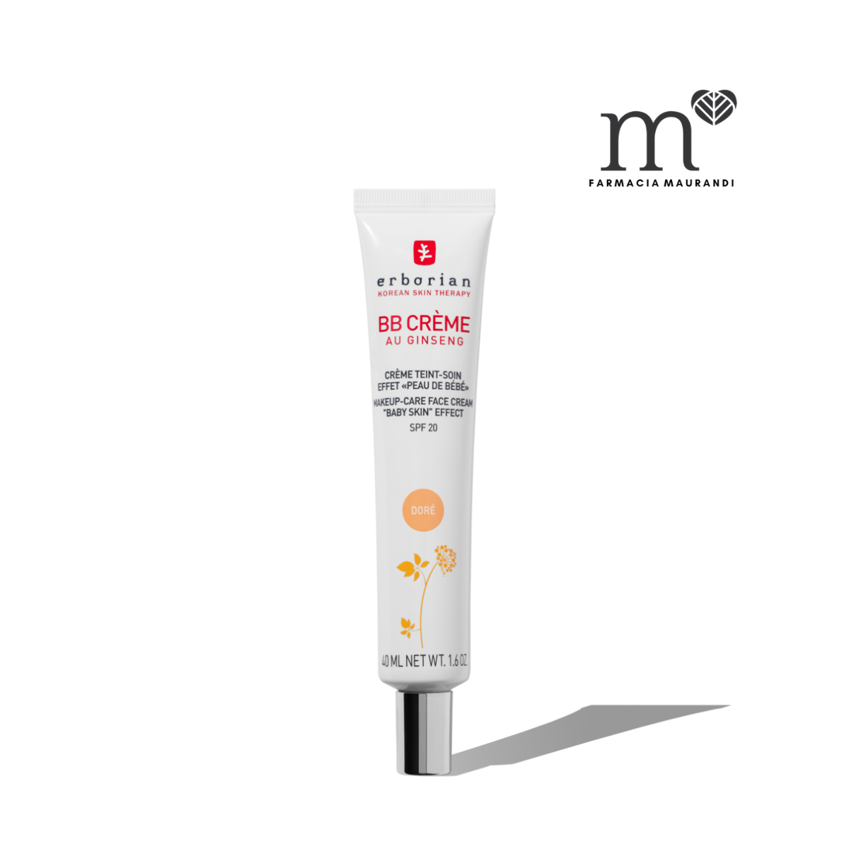 ERBORIAN BB CREME DORE SPF20 45ML