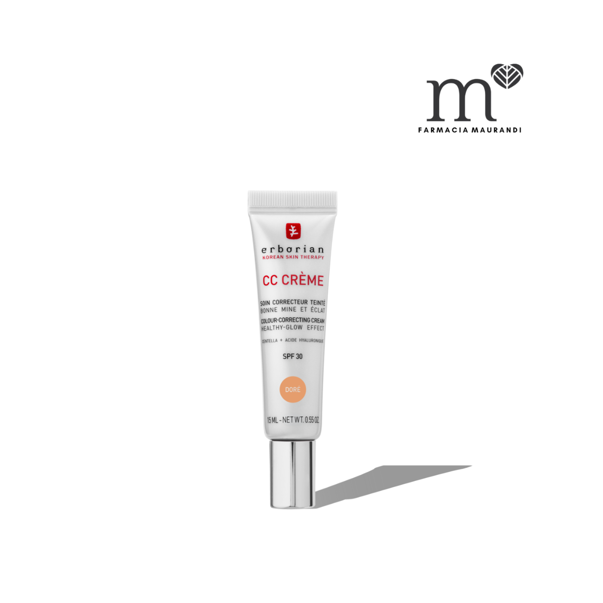 ERBORIAN CC CREME DORE SPF30 15ML