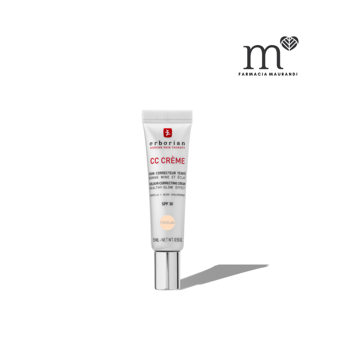 ERBORIAN CC CREME PORCELANA SPF30 15ML