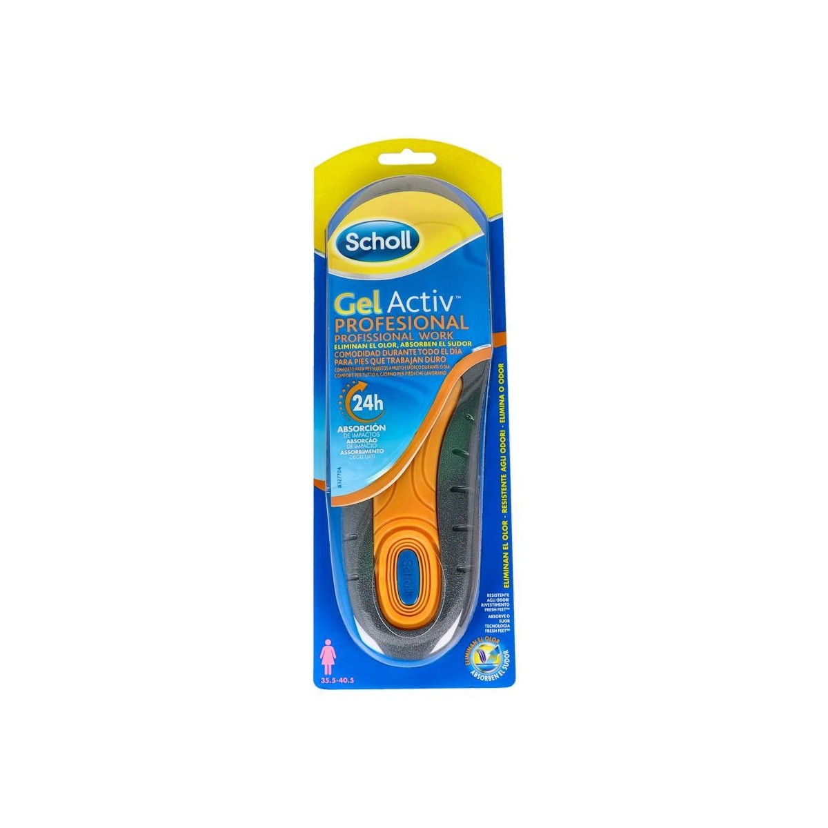 Plantillas Scholl Gel Activ Prof. Mujer