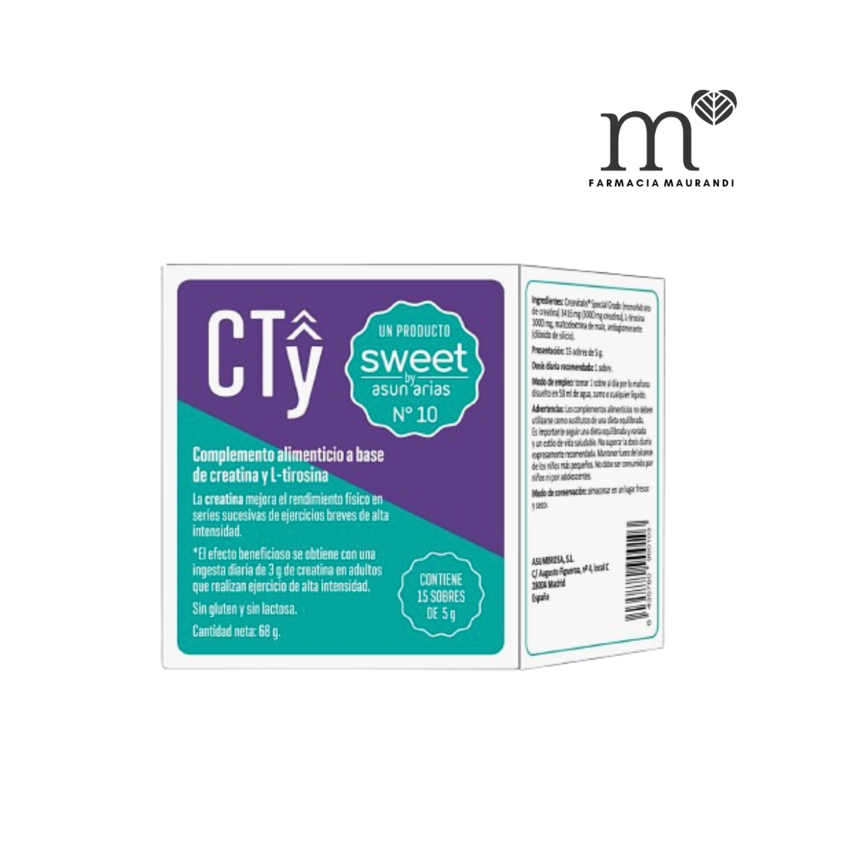 ASUN ARIAS SWEET N10: CYT CREATINA Y TIROSINA...