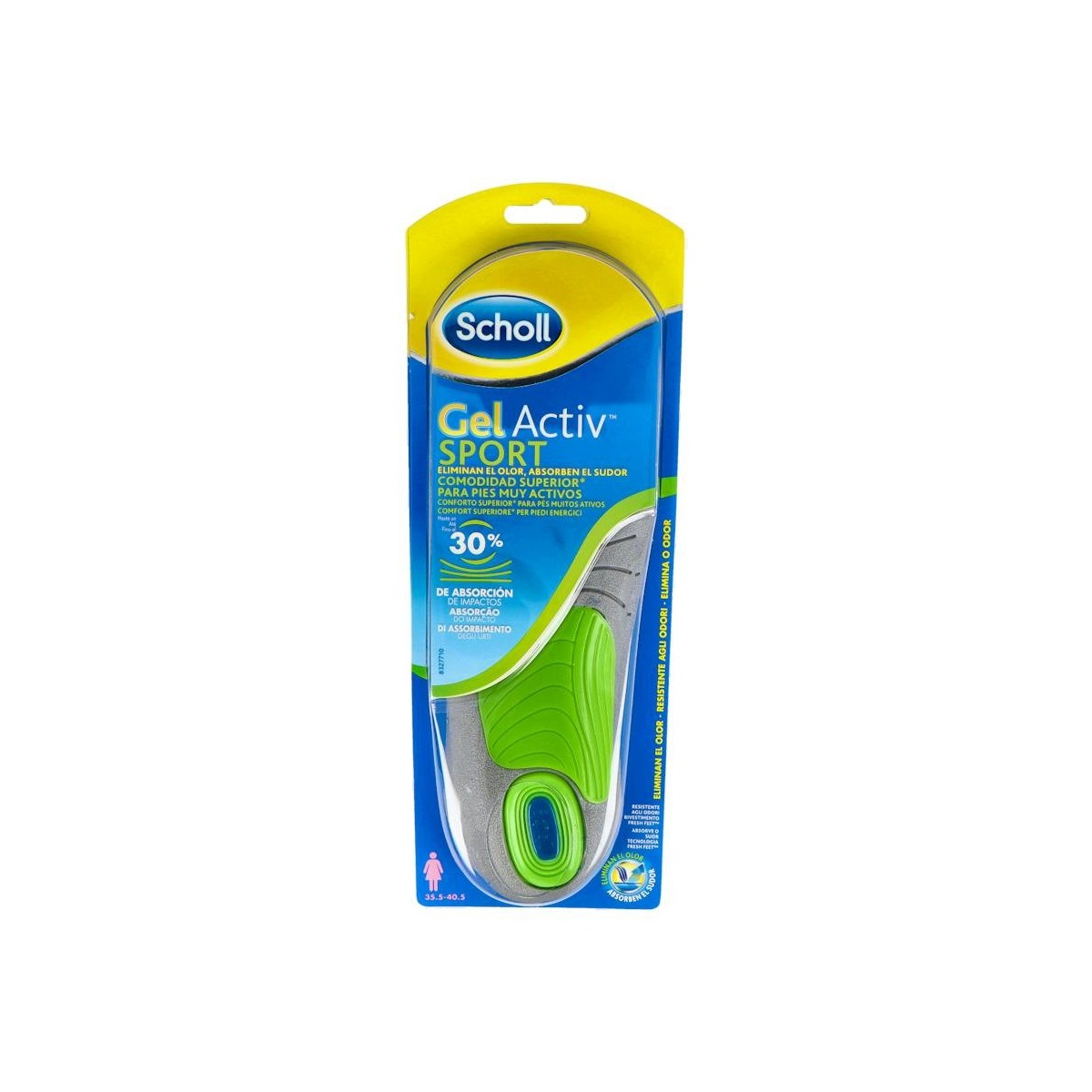 Plantillas Scholl Gel Activ Sport Mujer