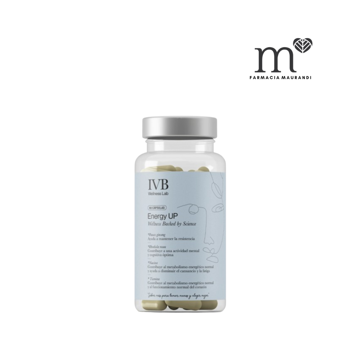 IVB ENERGY UP 60 CAPSULAS