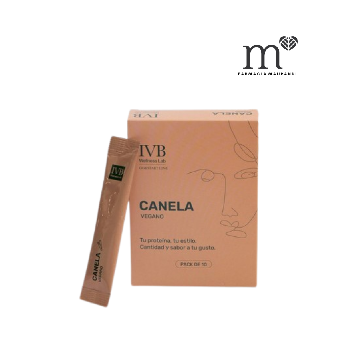 IVB STICKS CANELA VEGANO 10U