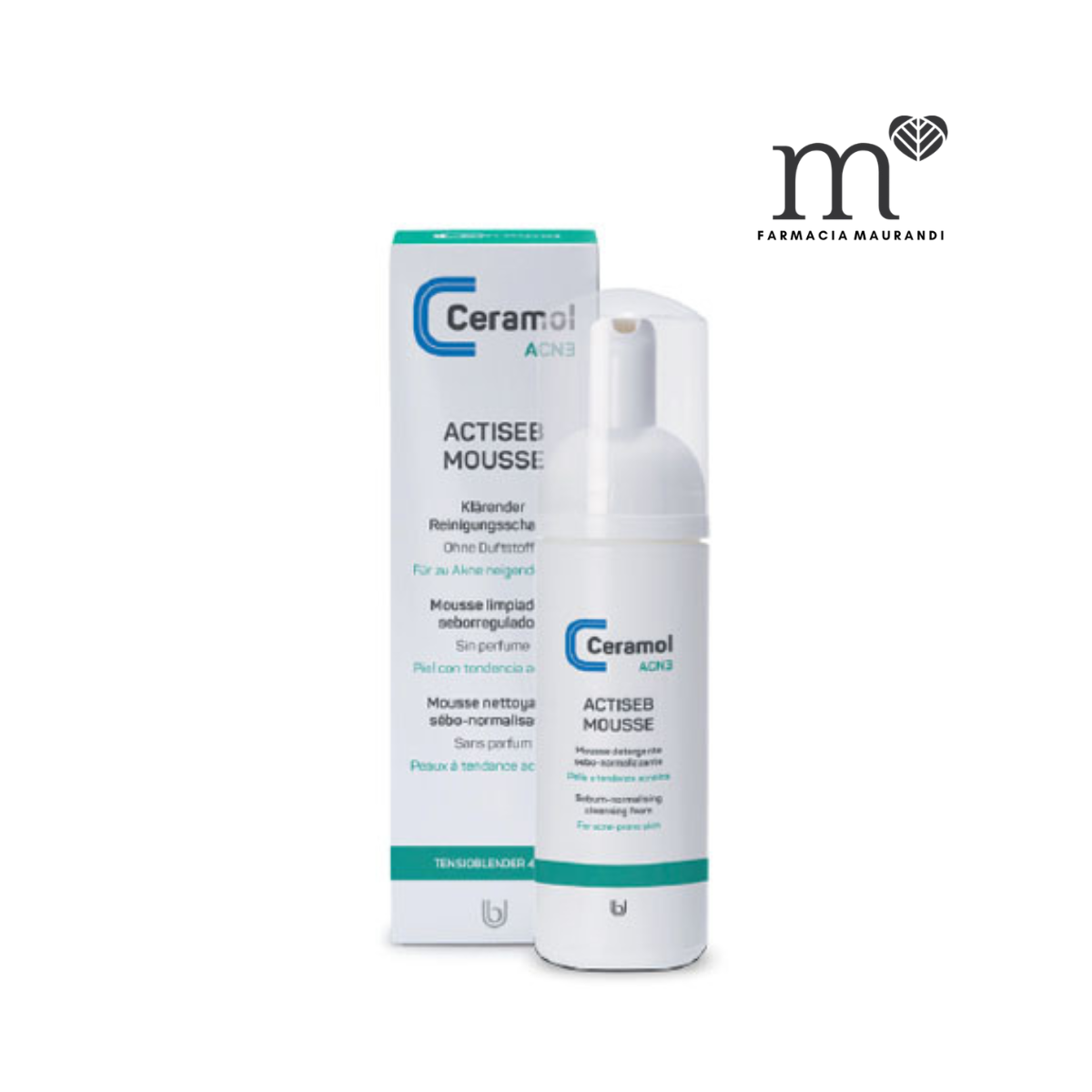 FM CERAMOL ACTISEB MOUSSE 150ML