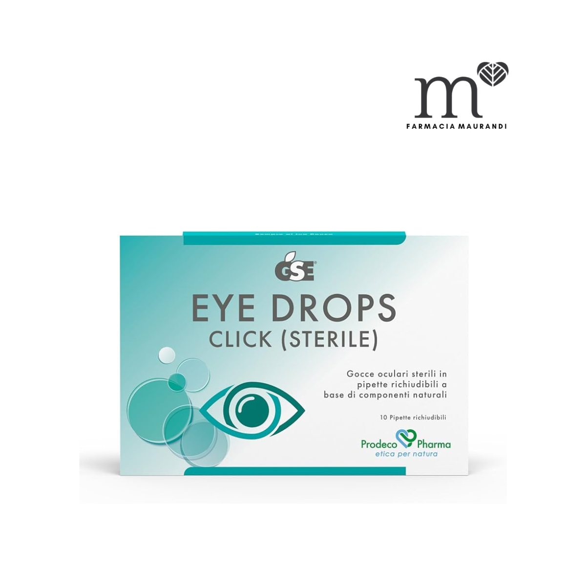 GSE EYE DROP CLICK (ESTERIL) 10 PIPETAS...