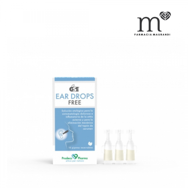 GSE EAR DROPS 10 PIPETAS RECERRABLES DE 0,3ML
