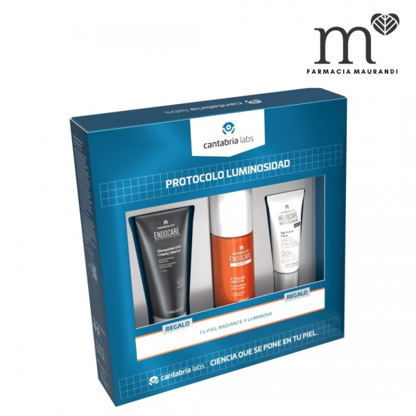 ENDOCARE RADIANCE PACK C FERULIC SERUM GEL+ 2 MINITALLAS...