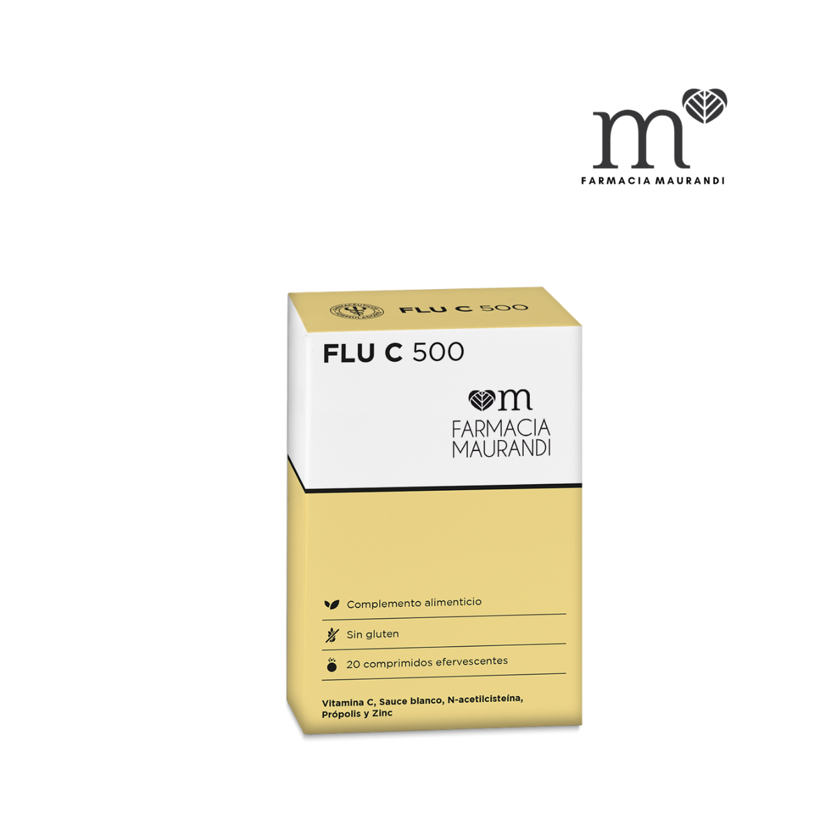 FM FLU C 500 20 COMPRIMIDOS EFERVESCENTES
