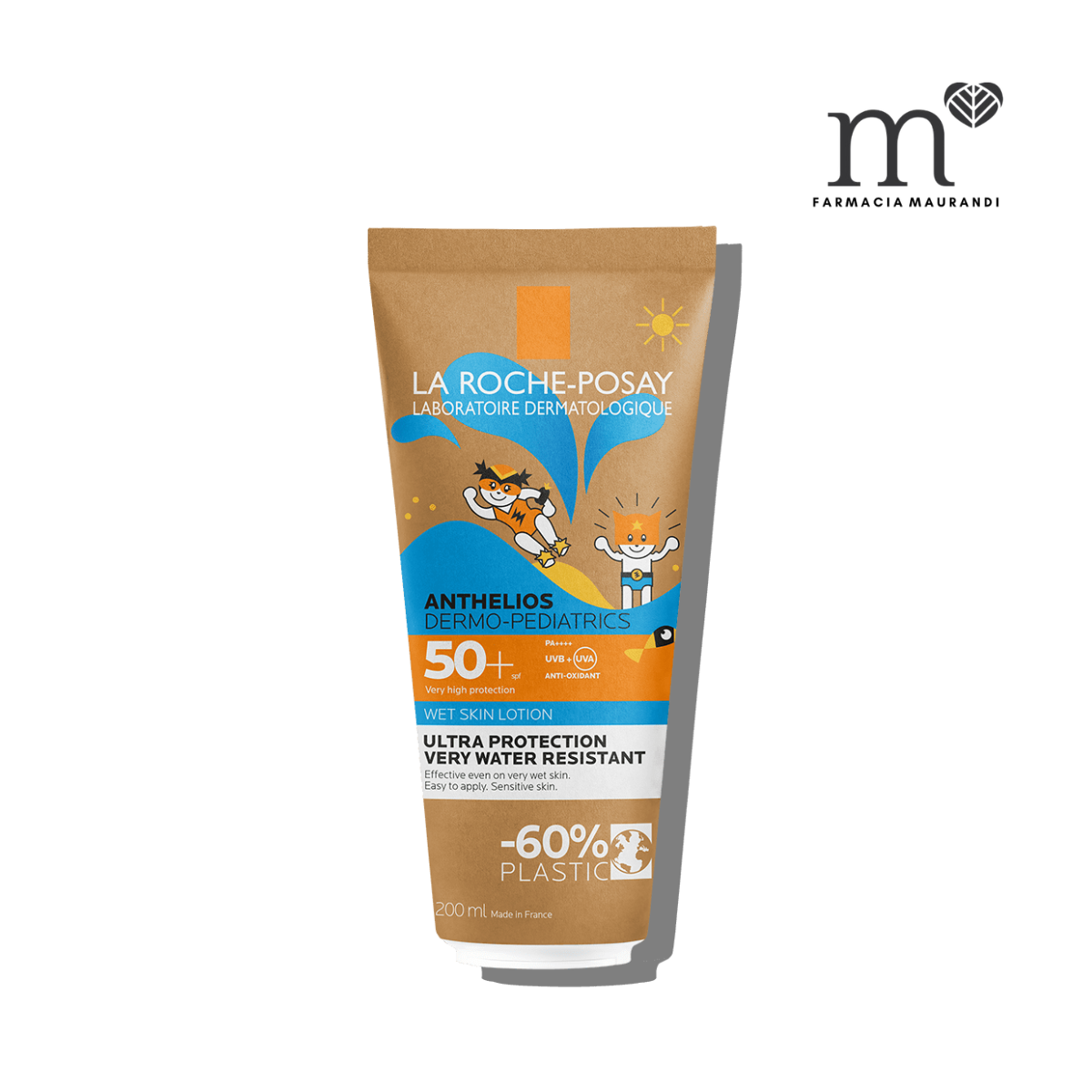 ANTHELIOS DERMO-PEDIATRICS LOCIÓN WET SKIN...