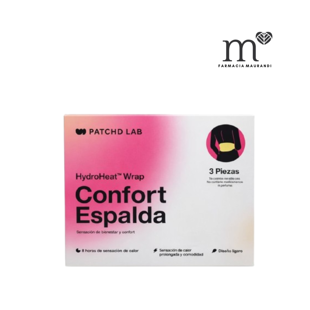 PATCHD LAB CONFORT ESPALDA 3 PARCHES